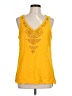 Apt. 9 100% Viscose Yellow Sleeveless Blouse Size L - photo 1