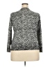 Talbots Animal Print Gray Cardigan Size 2X Petite - photo 2