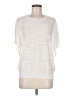 DKNY Ivory Short Sleeve Top Size M - photo 1