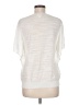 DKNY Ivory Short Sleeve Top Size M - photo 2