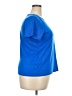 Talbots 100% Pima Cotton Blue Active T-Shirt Size 2X Petite - photo 4