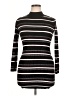No Comment Stripes Black Pullover Sweater Size XL - photo 1