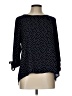 Papermoon Polka Dots Black Long Sleeve Blouse Size L - photo 1