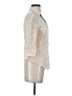 Fei 100% Cotton Ivory 3/4 Sleeve Button-Down Shirt Size 2 - photo 4