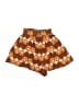 Daze Dayz Print Brown Shorts Size S - photo 2