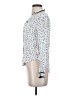 Maeve 100% Rayon Polka Dots White Long Sleeve Blouse Size 0 - photo 5