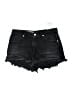 Zara Black Denim Shorts Size 10 - photo 1