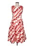 Kay Unger Hearts Red Cocktail Dress Size 8 - photo 1