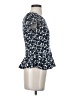 Maple 100% Rayon Blue Short Sleeve Top Size 0 - photo 4