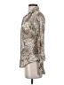 J.Crew Paisley Tan Long Sleeve Blouse Size 0 - photo 5