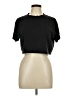 Missguided Black Short Sleeve Turtleneck Size 10 - photo 1
