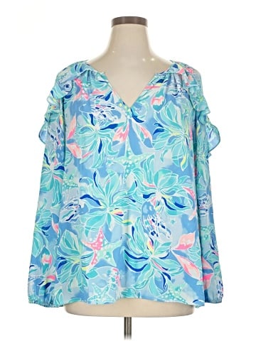 Lilly Pulitzer 3/4 Sleeve Blouse (view 1)