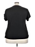 Linda Matthews Black Short Sleeve Top Size 3X - photo 2