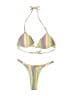 Unbranded Stripes Yellow Two Piece Swimsuit Size 4X - photo 2