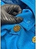 Yves Saint Laurent Teal Blue Button Down Size L - photo 8