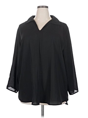 Cha Cha Vente 3/4 Sleeve Blouse (view 1)