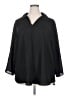 Cha Cha Vente Black 3/4 Sleeve Blouse Size 2X - photo 1