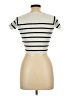 Zara Ivory Short Sleeve Turtleneck Size 12 - photo 2