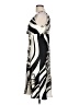 Alex Evenings 100% Polyester Graphic Ivory Cocktail Dress Size 10 - photo 5