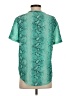 Equipment 100% Polyester Teal Short Sleeve Top Size XS - photo 2
