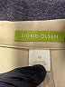 Sigrid Olsen Solid Yellow Blazer Size XS - photo 6