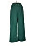 Unbranded 100% Polyester Solid Green Track Pants Size M - photo 1