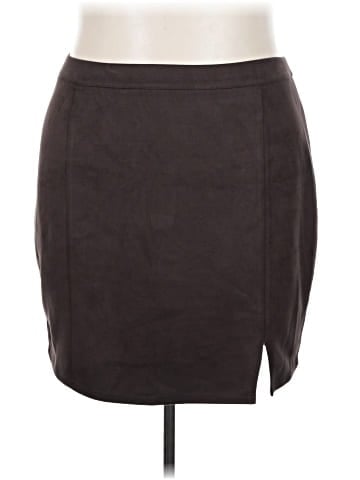 Torrid Faux Leather Skirt (view 1)