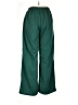Unbranded 100% Polyester Solid Green Track Pants Size M - photo 2