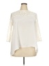 Decree 100% Polyester Ivory 3/4 Sleeve Blouse Size XXL - photo 1