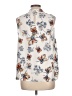 Collective Concepts 100% Polyester Floral Ivory Sleeveless Blouse Size XL - photo 2