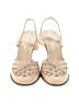 Angela Falconi 100% Leather Ivory Tan Mule/Clog Size EU 39 - photo 2