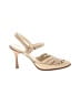 Angela Falconi 100% Leather Ivory Tan Mule/Clog Size EU 39 - photo 1