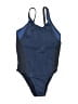 Freya Solid Blue One Piece Swimsuit Size L - photo 1
