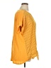 Liberty Love 100% Polyester Orange Short Sleeve Top Size 1XL - photo 4