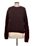 m.i.h Jeans Solid Burgundy Pullover Sweater Size L - photo 1