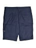 Kate Park Solid Blue Cargo Shorts Size L (petite) - photo 2