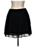 Reformation 100% Polyester Solid Black Formal Skirt Size L - photo 2