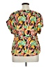 Nine West 100% Polyester Tropical Orange Tube Top Size XL - photo 2