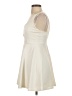 Lulus 100% Polyester Solid Ivory Cocktail Dress Size XS - photo 5