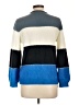 Misslook Color Block Blue Pullover Sweater Size L - photo 2