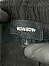 Monrow Solid Black Casual Pants Size S - photo 7