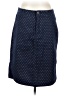 Basic Editions Polka Dots Blue Casual Skirt Size S - photo 1