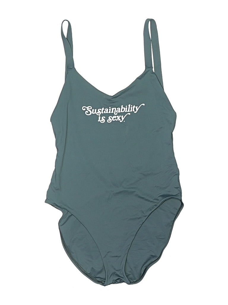 Pre-owned Vitamin A One Piece Swimsuit In Teal