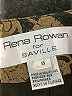 Rena Rowan 100% Polyester Animal Print Gold Blazer Size 8 - photo 6