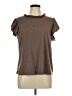 Unbranded Brown Short Sleeve Top Size L (estimated) - photo 1