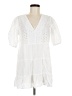 BoHo Me 100% Rayon White 3/4 Sleeve Top Size M - photo 1