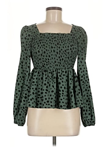 Shein Long Sleeve Blouse (view 1)