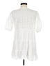 BoHo Me 100% Rayon White 3/4 Sleeve Top Size M - photo 2