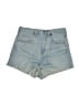 Universal Thread Blue Denim Shorts Size 0 - photo 1