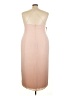 BHLDN 100% Polyester Solid Pink Tan Cocktail Dress Size 22 - photo 2